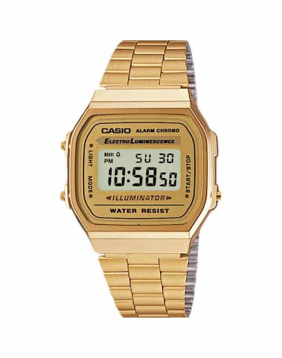 Casio Watches - A-168WG-9E - Unisex Vintage