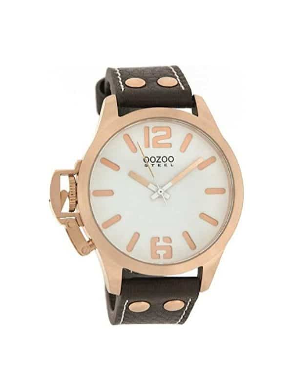 Pink gold watch Oozoo steel OS52