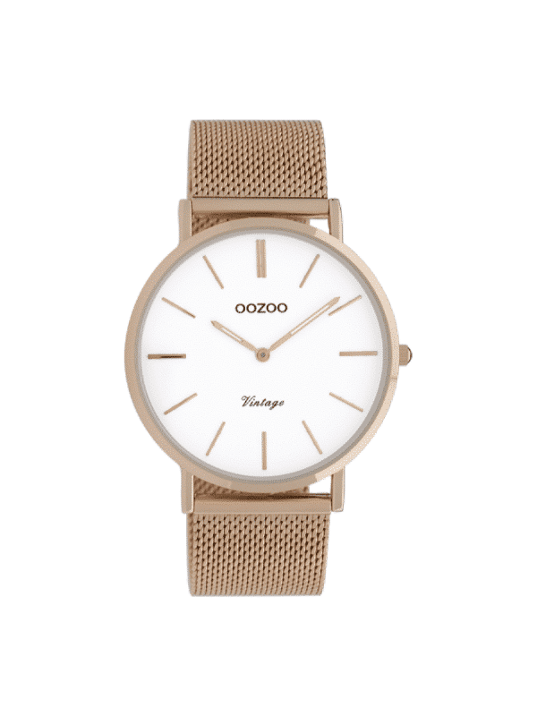 Γυναικείο ρολόι Oozoo C9917 Ροζ χρυσό