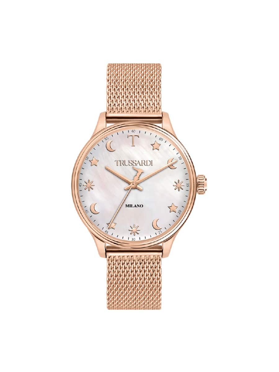 Γυναικείο ρολόι Trussardi R2453130501 Ροζ χρυσό