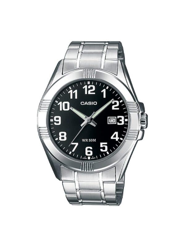 Ανδρικό ρολόι Casio MTP-1308PD-1B Ασημί