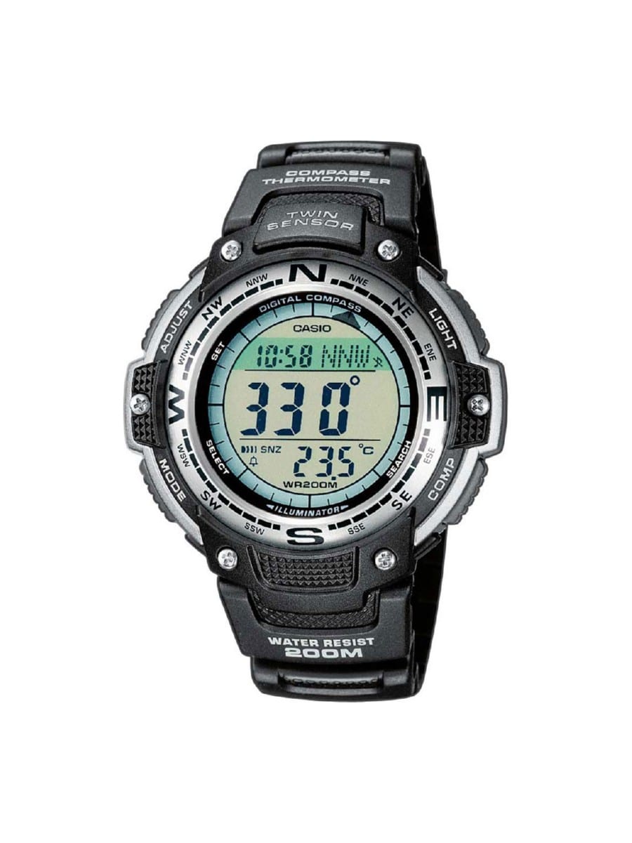 Ανδρικό ρολόι Casio SGW-100-1VEF Μαύρο