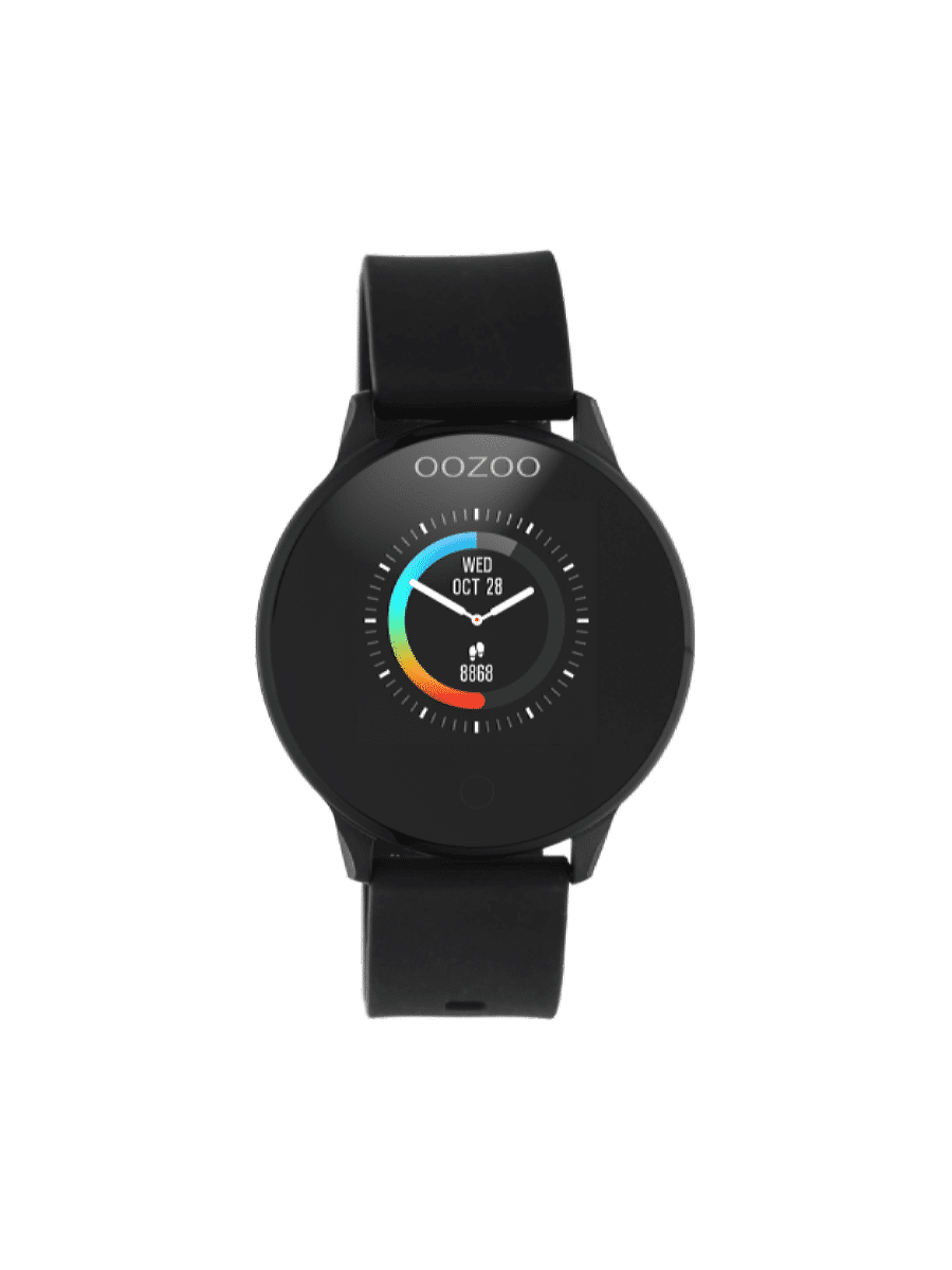 Ανδρικό ρολόι Oozoo Smartwatch Q00115 Μαύρο Λουράκι