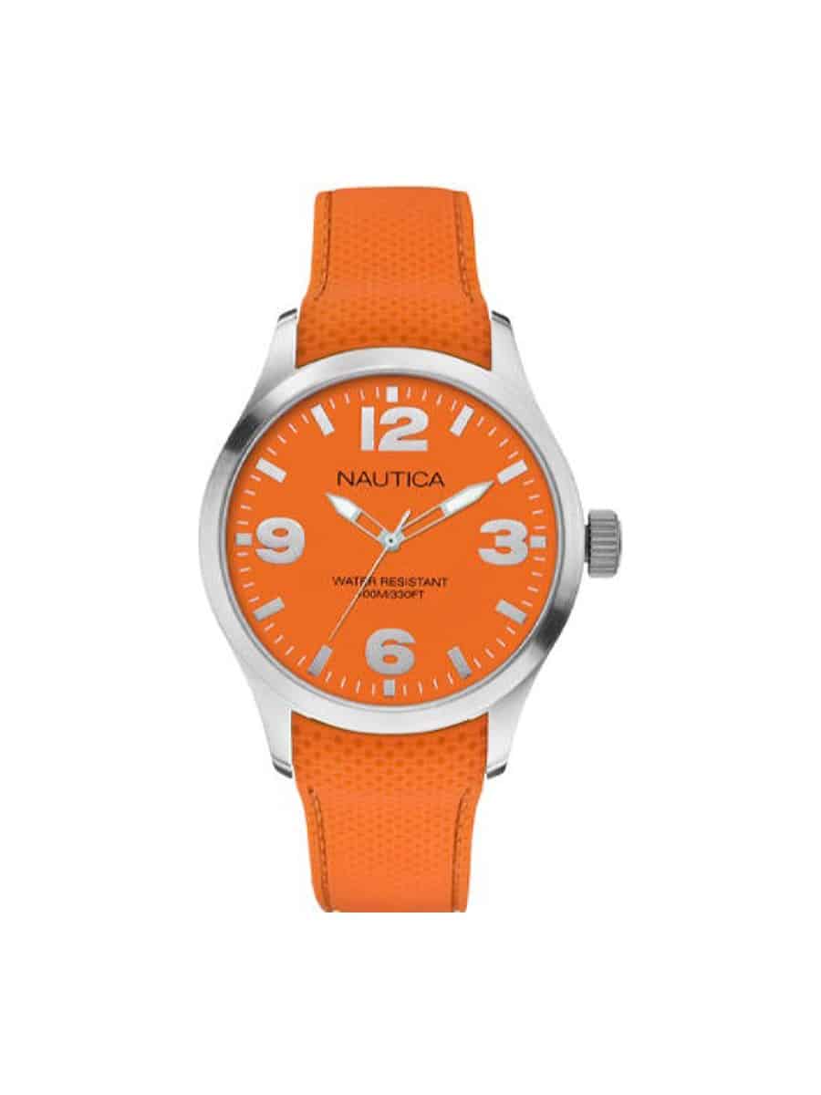 Ανδρικό ρολόι Nautica A11588 Πορτοκαλί