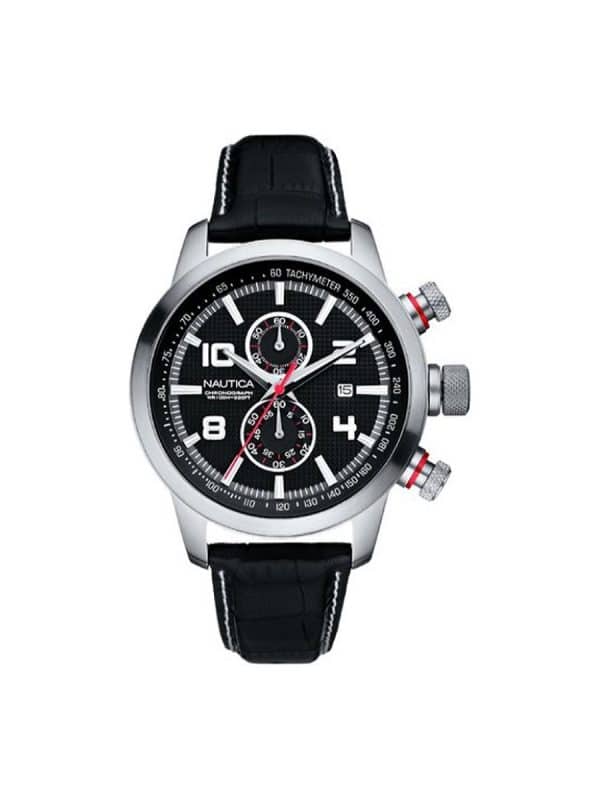 Ανδρικό ρολόι Nautica A18546G Μαύρο