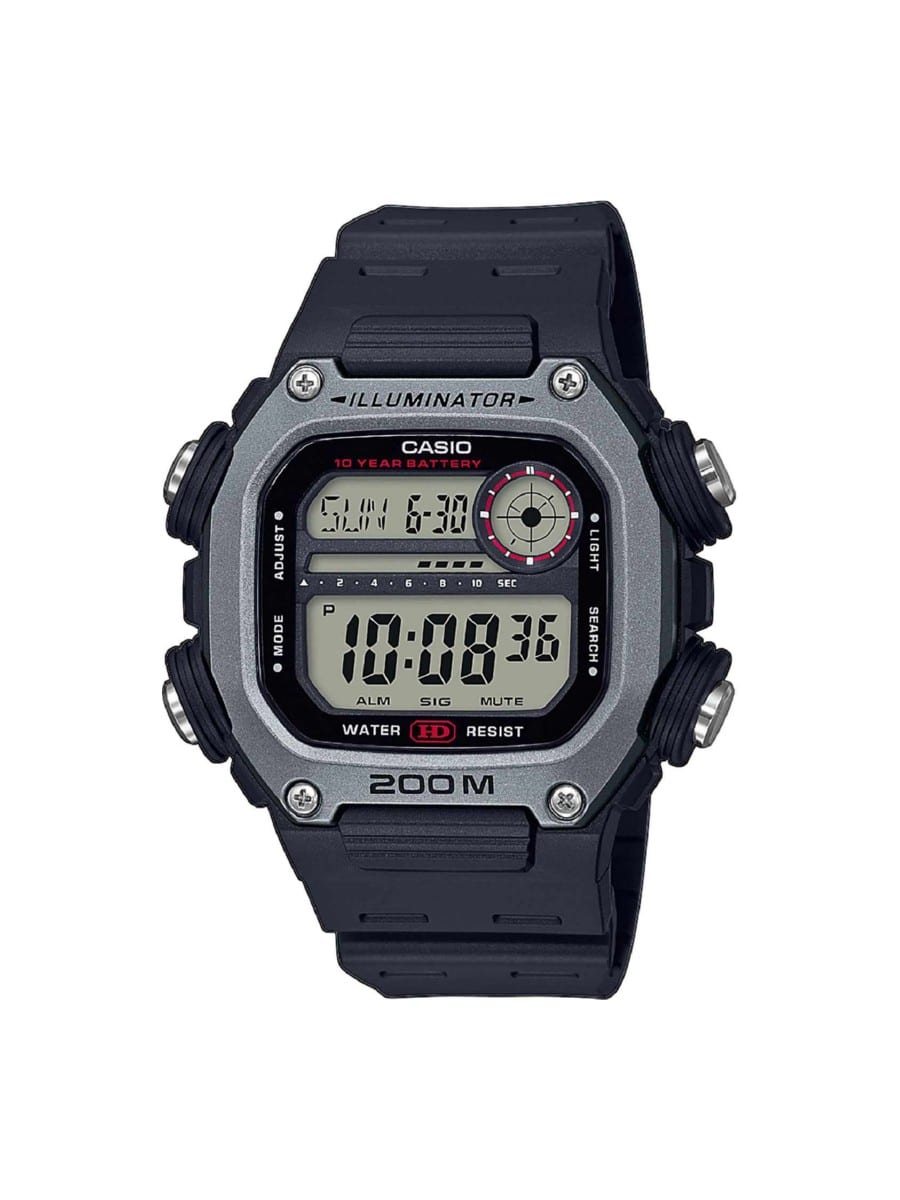 Ανδρικό ρολόι Casio DW-291H-1AVEF Μαύρο