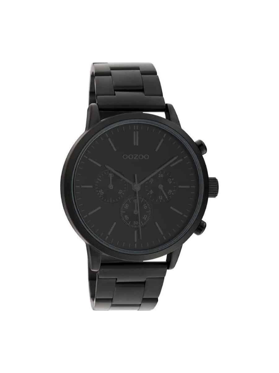 Unisex ρολόι Oozoo C10549 Μαύρο