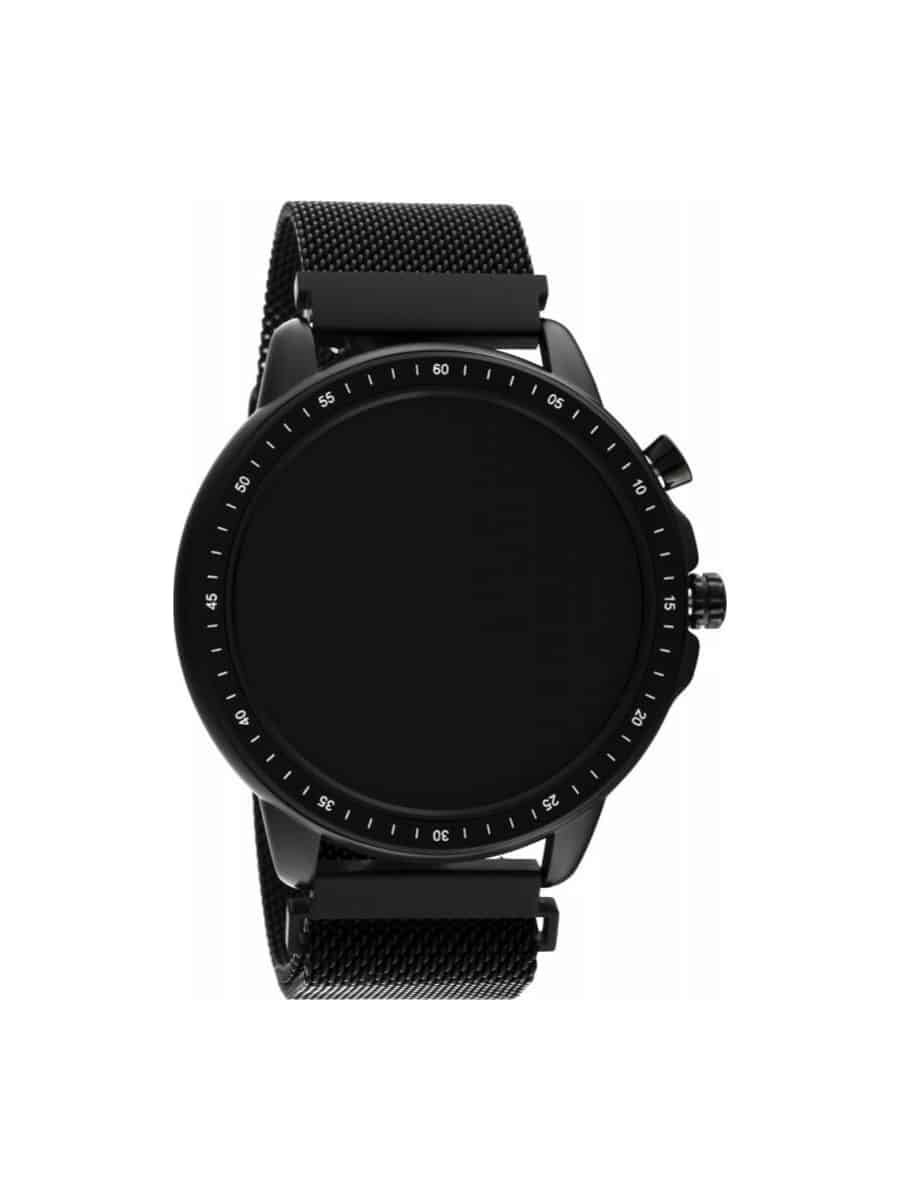 Oozoo smartwatch Q00309 45mm μαύρο