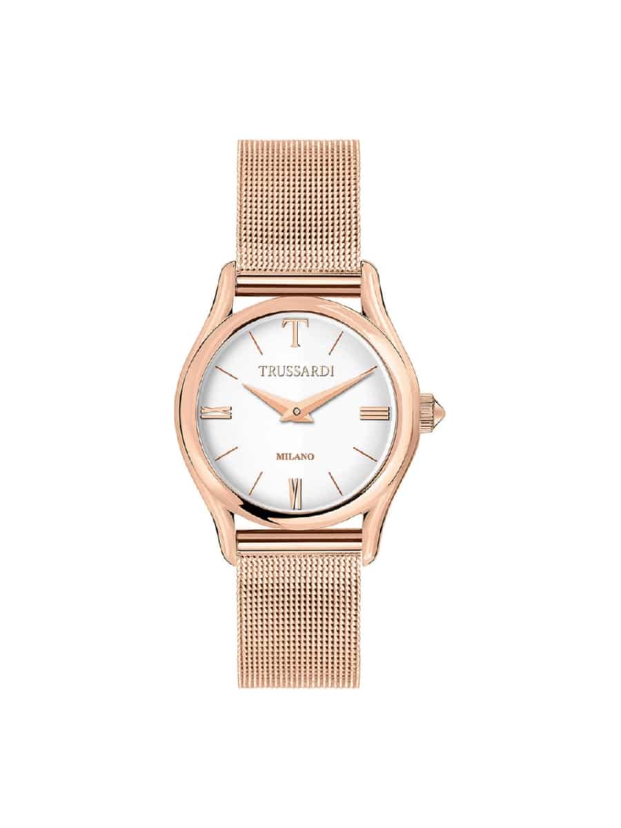 Γυναικείο ρολόι Trussardi T-Light R2453127507 Ροζ Χρυσό