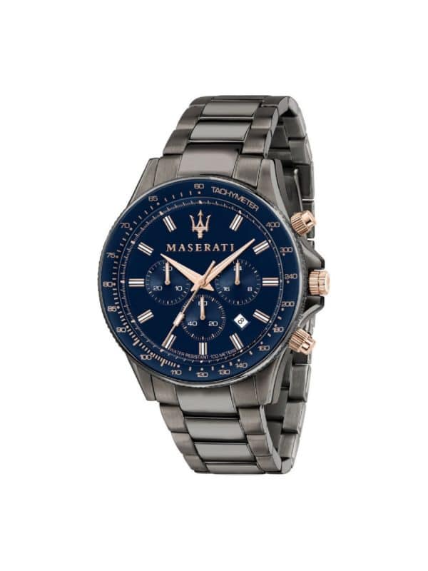 Ανδρικό Ρολόι Maserati Sfida R8873640001 Γκρι
