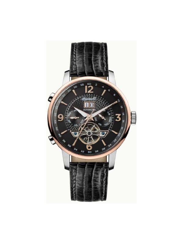 Ανδρικό ρολόι Ingersoll Grafton I00702 Μαύρο Λουράκι