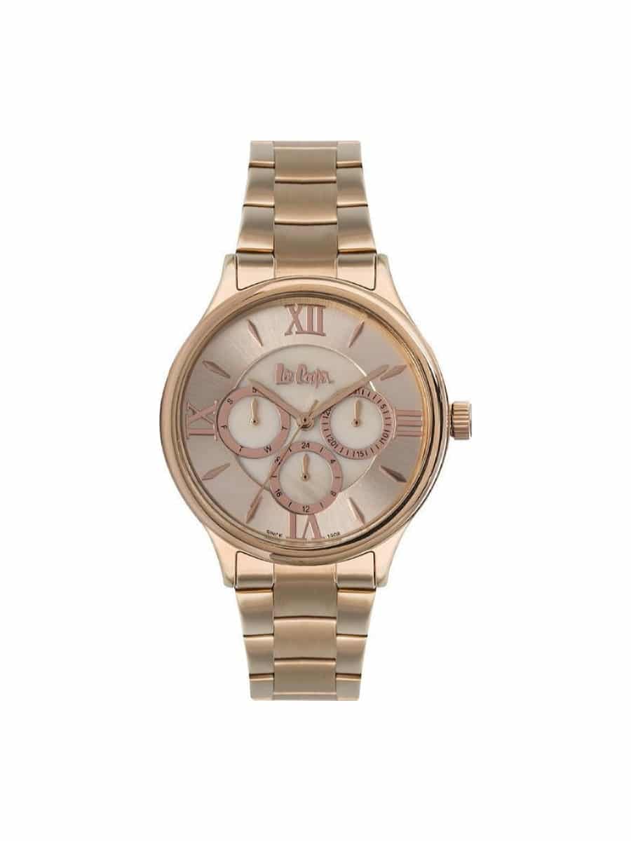 Γυναικείο ρολόι Lee Cooper LC06933.410 Ροζ Χρυσό