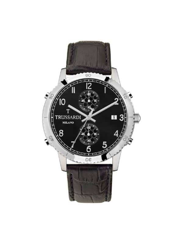 Ανδρικό ρολόι Trussardi T-Style R2471617006 Μαύρο