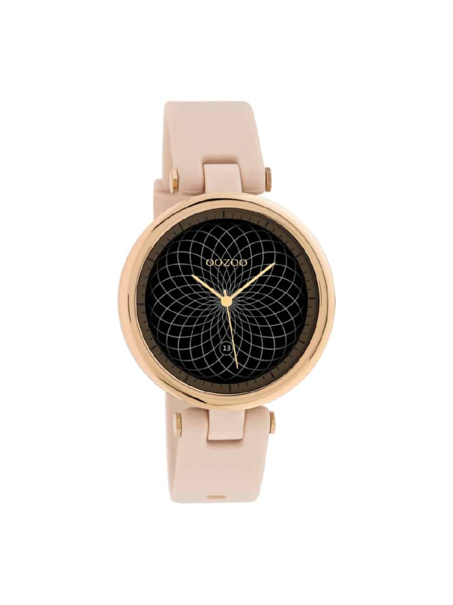 Γυναικείο ρολόι Oozoo Smartwatch Q00400 Ροζ Λουράκι