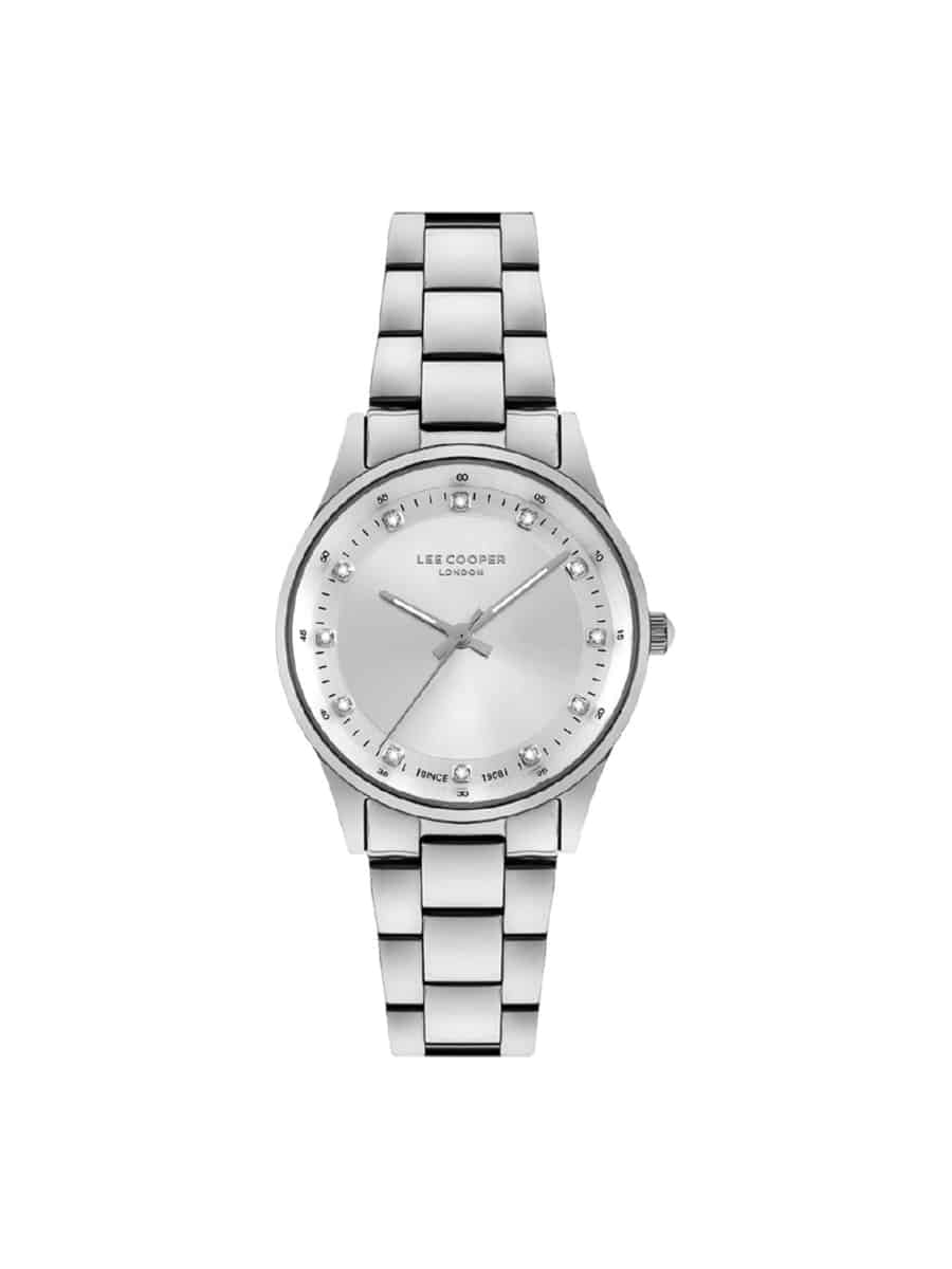 Γυναικείο ρολόι Lee Cooper LC07236.330 Ασημί Γυναικείο ρολόι Lee Cooper LC07236.330 Ασημί