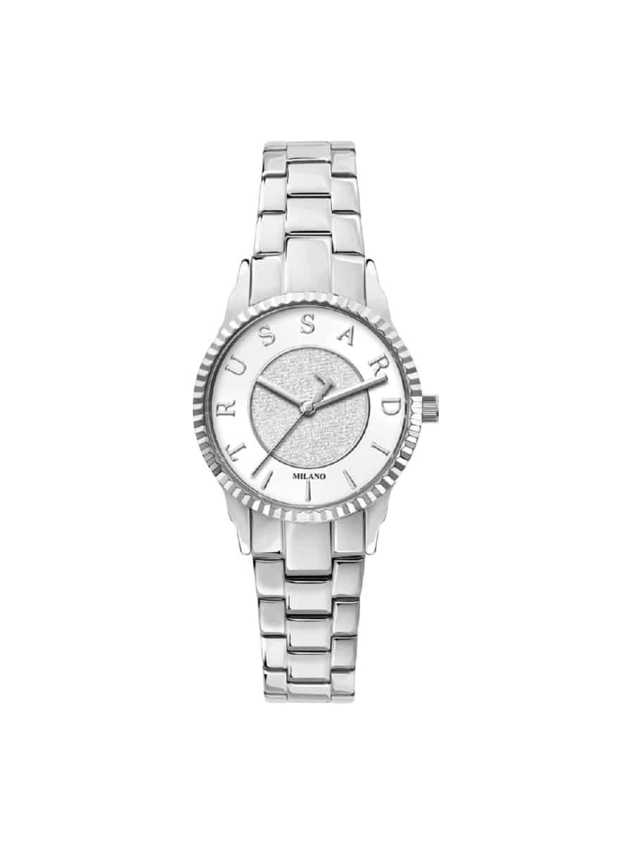 Γυναικείο ρολόι Trussardi T-Bent R2453144502 Ασημί Γυναικείο ρολόι Trussardi T-Bent R2453144502 Ασημί