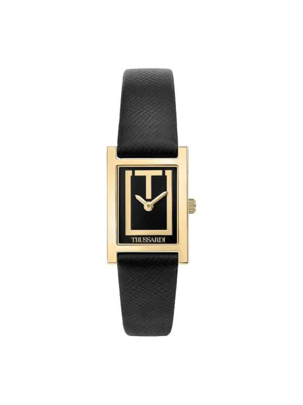 Γυναικείο ρολόι Trussardi T-Strict R2451155502 Μαύρο