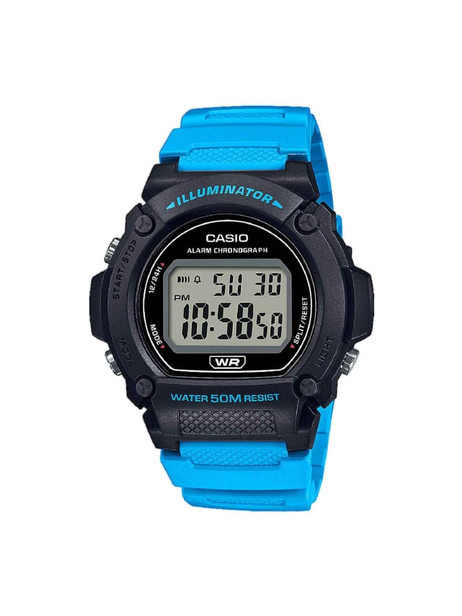 Ανδρικό ρολόι Casio Collection W-219H-2A2VEF Ανδρικό ρολόι Casio Collection W-219H-2A2VEF