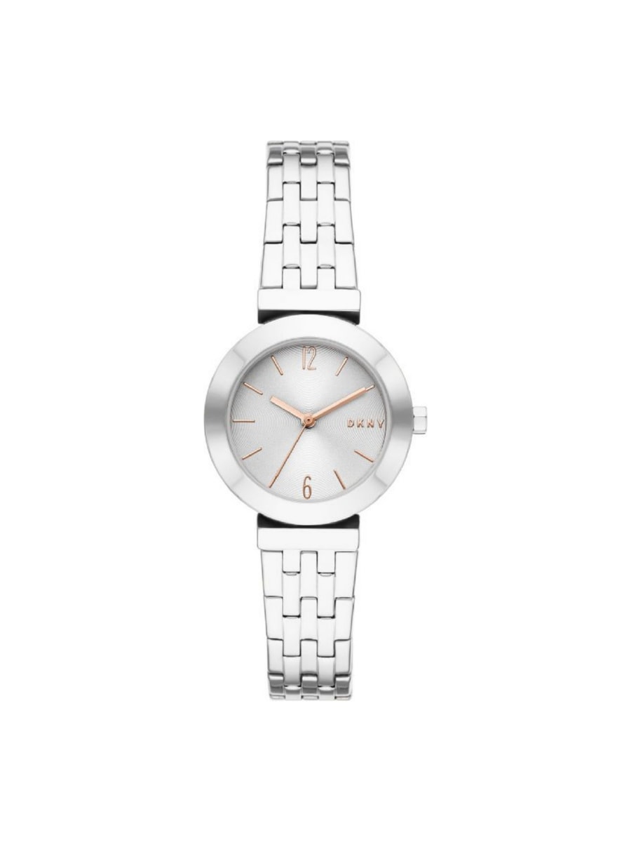 DKNY NY2963 γυναικείο ρολόι ασημί μπρασελέ