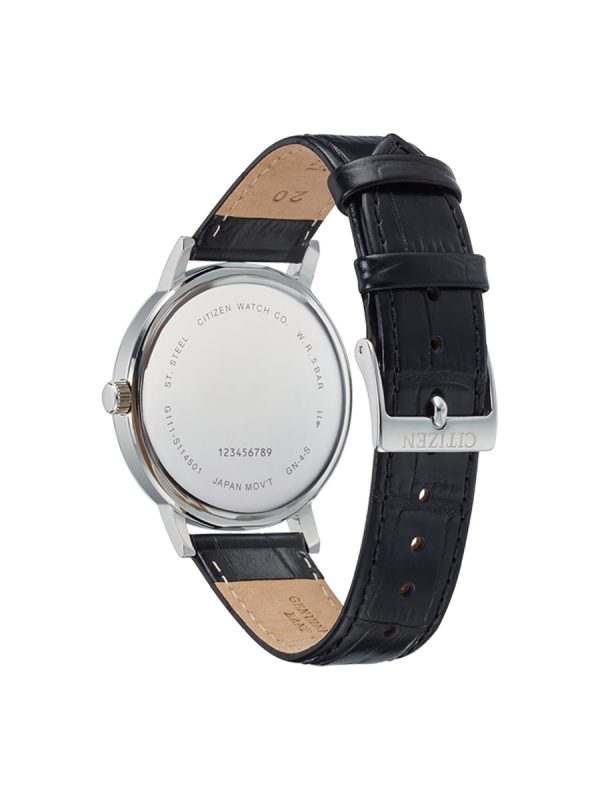 Citizen BI5070-06A ανδρικό ρολόι με λουράκι - Πίσω