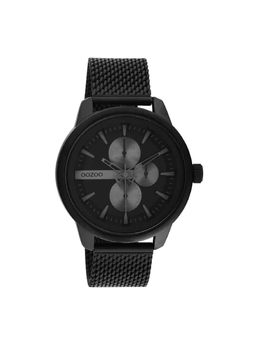 Μαύρο ρολόι Oozoo Timepieces C11019
