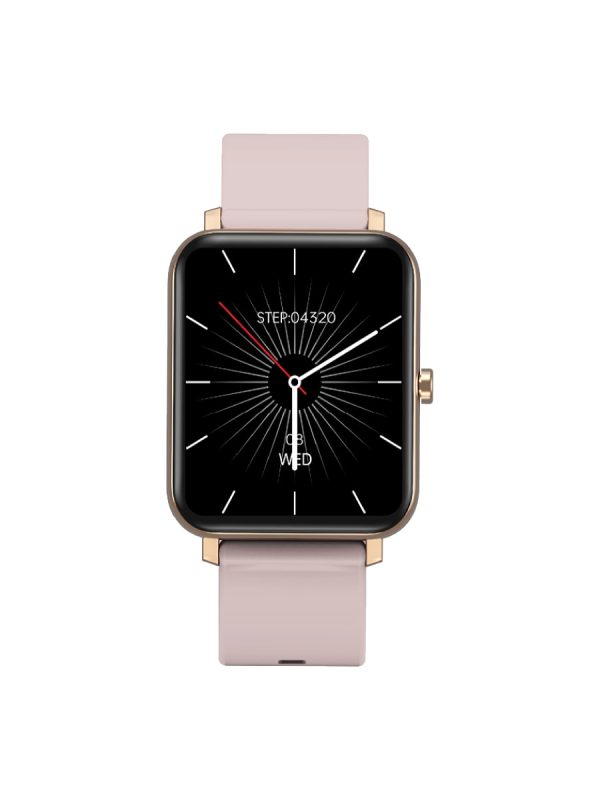DAS.4 smartwatch SU02 45015 ροζ χρυσό