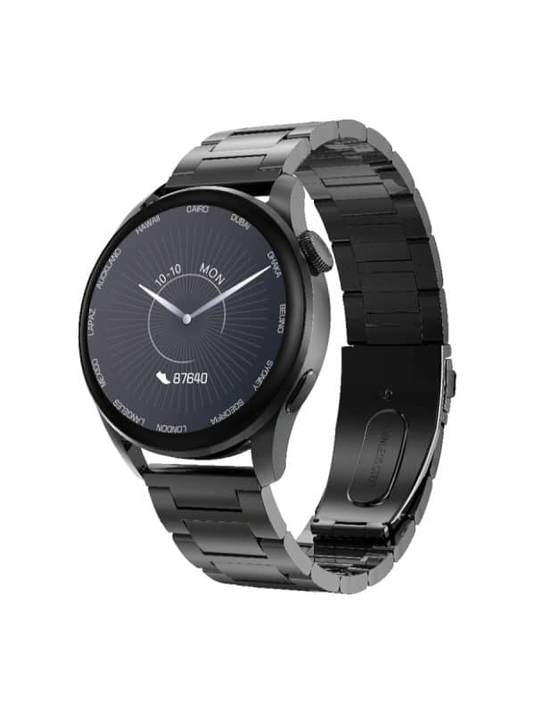 DAS.4 smartwatch SP40 80031 μαύρο μπρασελέ