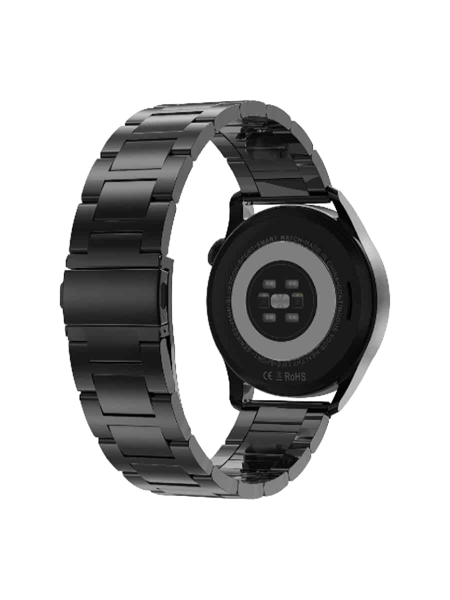 DAS.4 smartwatch SP40 80031 μαύρο μπρασελέ