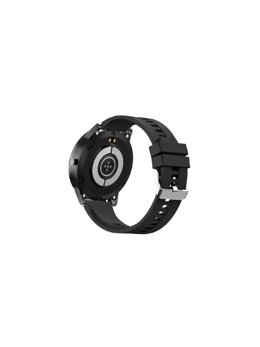 DAS.4 smartwatch SP20 90011 μαύρο με λουράκι σιλικόνης