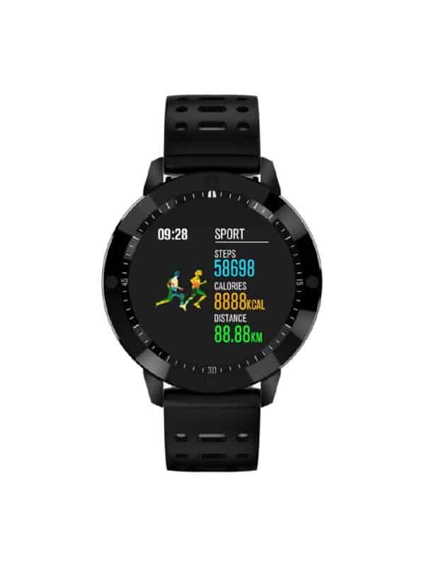 DAS.4 smartwatch SG05 μαύρο λουράκι