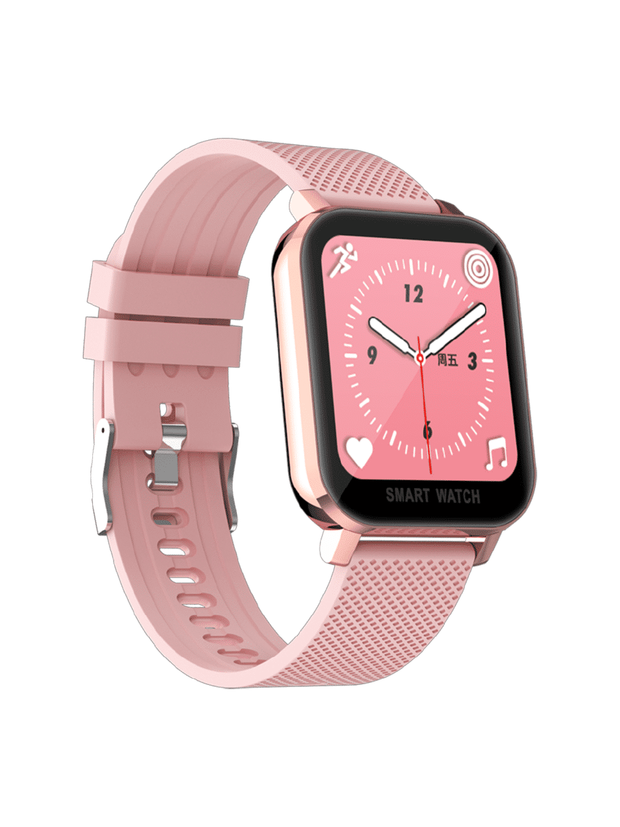 DAS.4 smartwatch SL44 ροζ λουράκι σιλικόνης