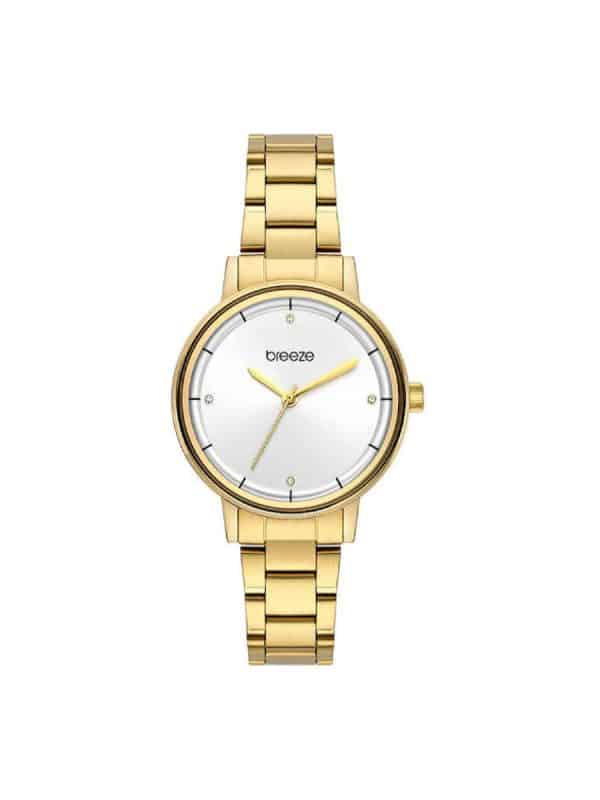 Breeze Mystique 212381.2 γυναικείο ρολόι με χρυσό μπρασελέ