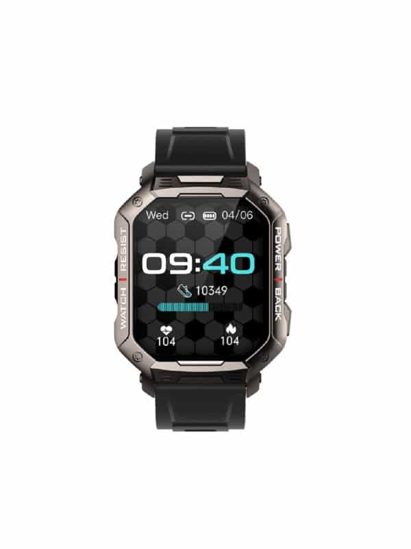 DAS.4 SG35-65031 Smartwatch με παλμογράφο μαύρο