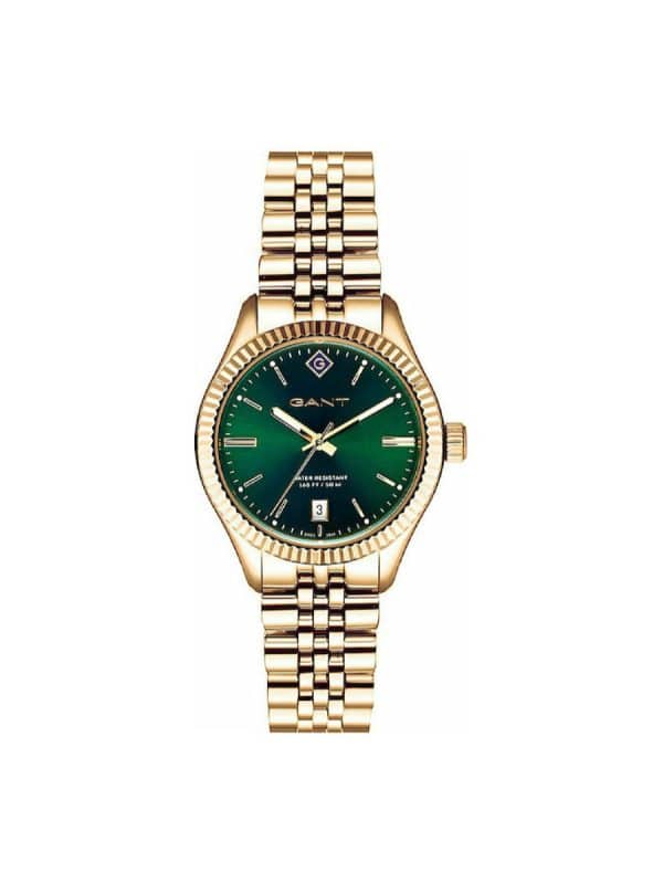Gant Sussex G136011 γυναικείο ρολόι με χρυσό μπρασελέ