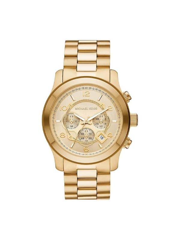Michael Kors Runway ρολόι χρονογράφος με χρυσό μπρασελέ