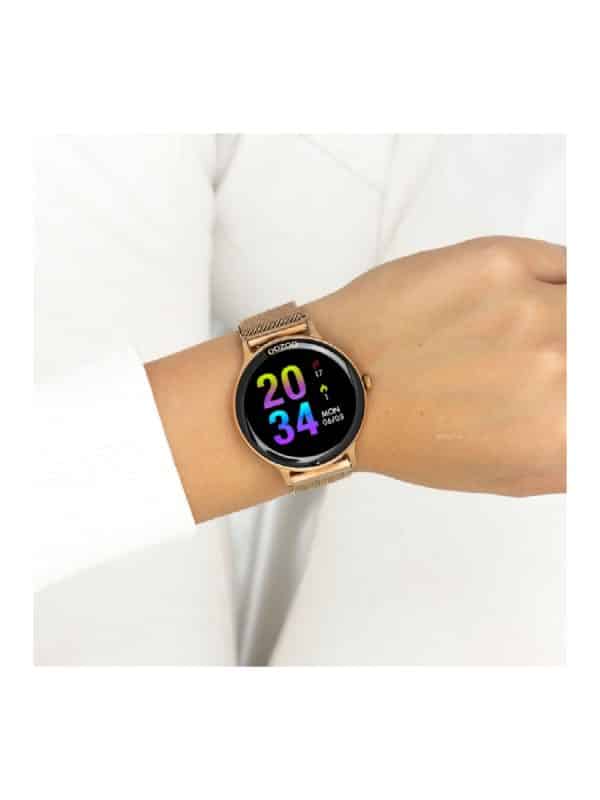 Oozoo Smartwatch Q00138 ροζ χρυσό