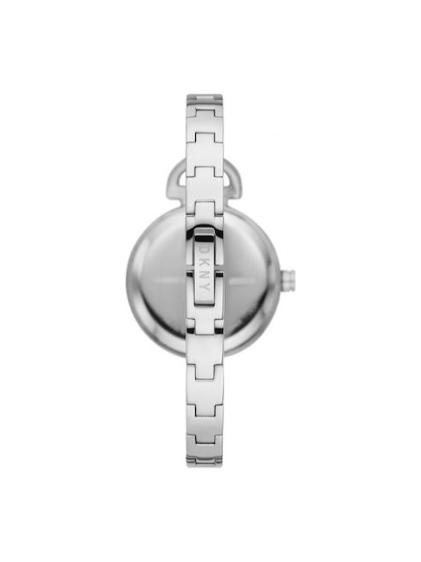 Ρολόι DKNY NY2991 με μεταλλικό μπρασελέ ασημί