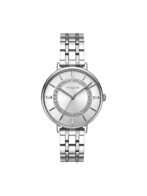 Vogue Karine 613681 ασημί γυναικείο ρολόι