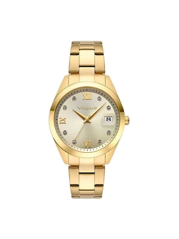 VOGUE 613542 Amelie χρυσό γυναικείο ρολόι