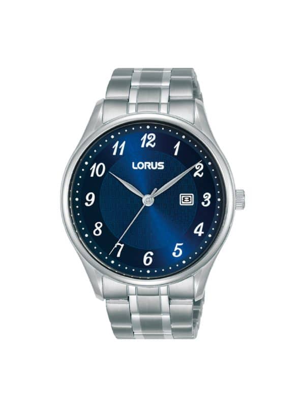LORUS Classic RH905PX9 ανδρικό ρολόι με ασημί μπρασελέ