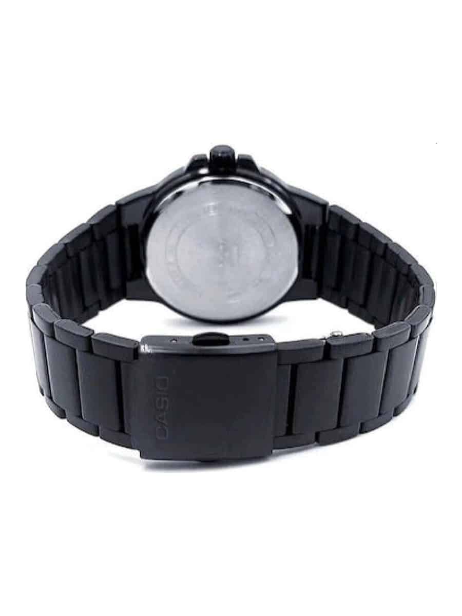 Casio MTP-E173B-1AVEF ανδρικό ρολόι με μαύρο μπρασελέ
