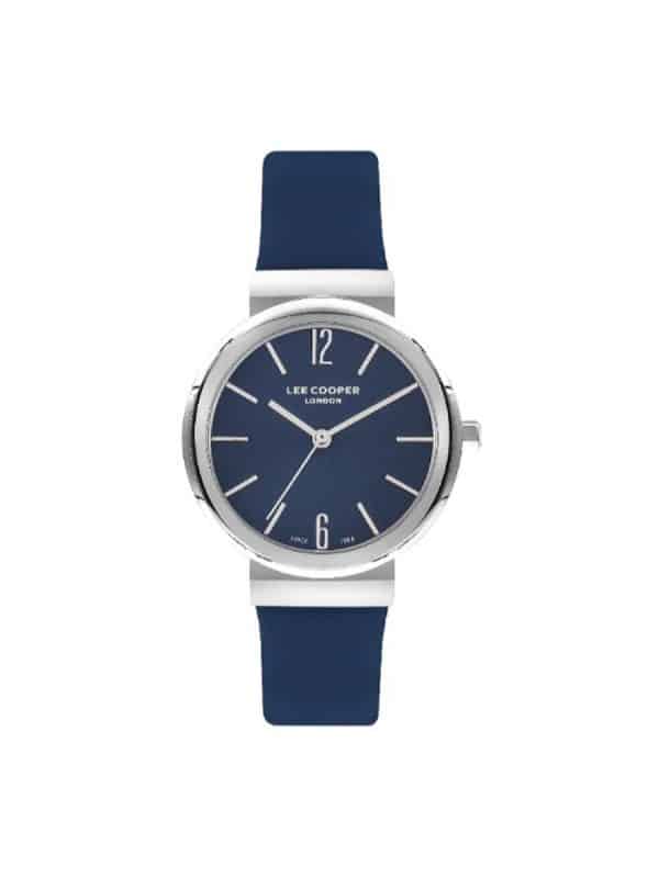 Lee Cooper LC07624.134 γυναικείο ρολόι με μπλε λουράκι