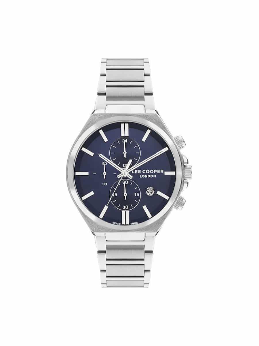 Lee Cooper LC07835.390 ανδρικό ρολόι με ασημί μπρασελέ Lee Cooper LC07835.390 ανδρικό ρολόι με ασημί μπρασελέ