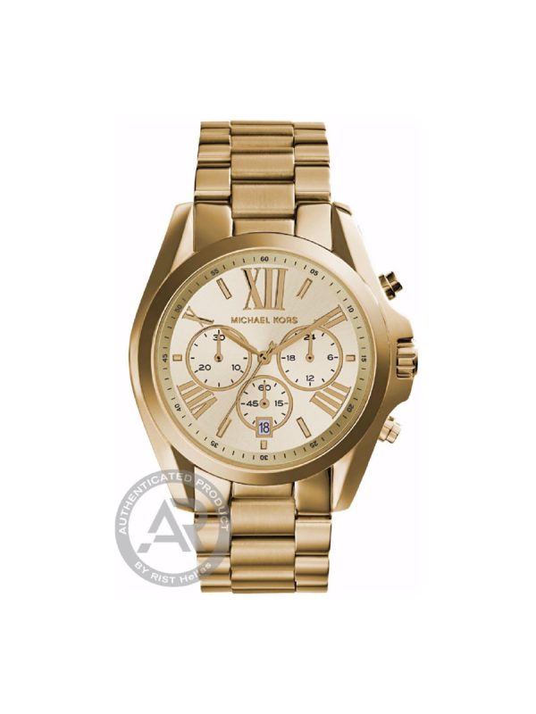 Michael Kors Bradshaw MK5605 χρυσό γυναικείο ρολόι