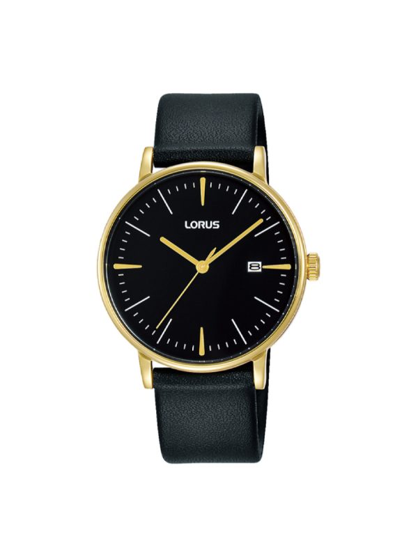 Lorus Dress RH902PX9 ανδρικό ρολόι μαύρο