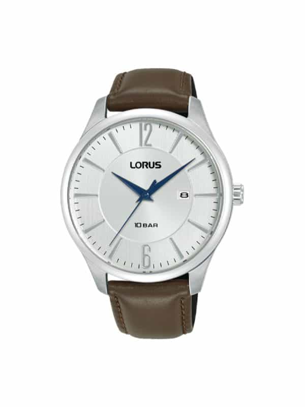 LORUS Urban RH923RX9 ανδρικό ρολόι με καφέ λουράκι