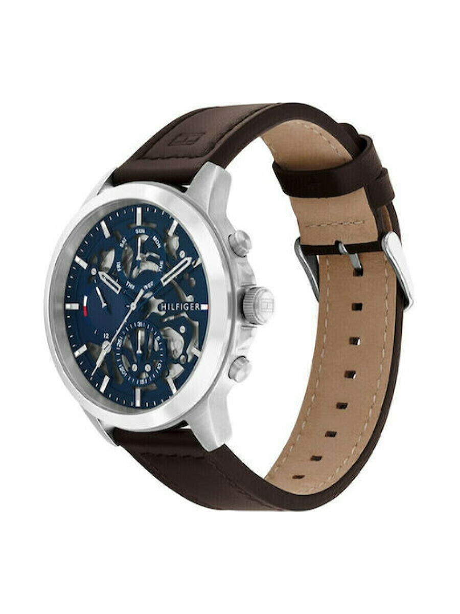 Tommy Hilfiger Henry 1710476 καφέ ανδρικό ρολόι - Image 3