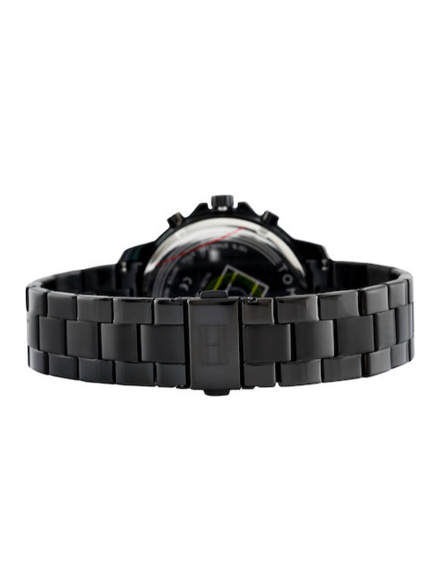 Tommy Hilfiger Landon 1791529 μαύρο ανδρικό ρολόι με μπρασελέ - Image 2