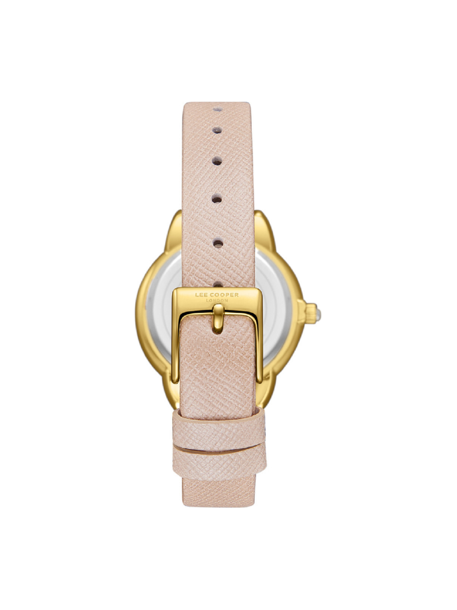 lc08025.120-4 Γυναικείο ρολόι Lee Cooper LC08025.120 ροζ λουράκι - Image 4