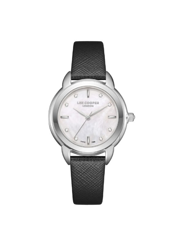 Γυναικείο ρολόι Lee Cooper LC08025.321 μαύρο λουράκι